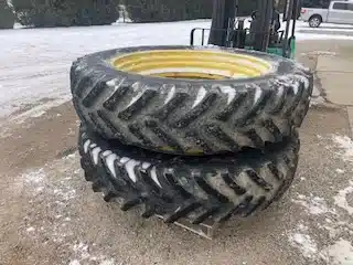 Used Titan Radials 14.9x46 T-rail Duals Tires