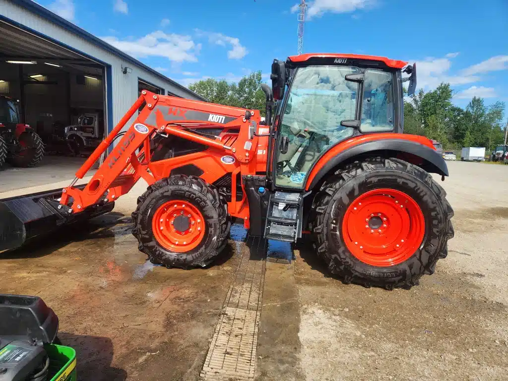 Gallery image 2 for Kioti HX1151 Power Shuttle Cab Tractor