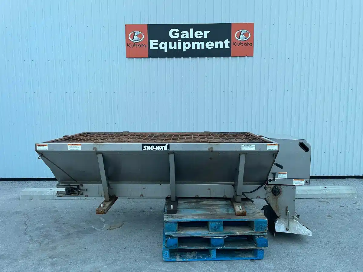 Used 2010 Sno-Way 8SS-LW-DESC V-Box Salter Spreader - Salt & Sand