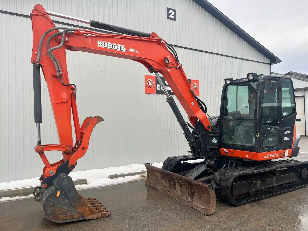 Gallery image 2 for 2017 Kubota KX080-4 Excavator