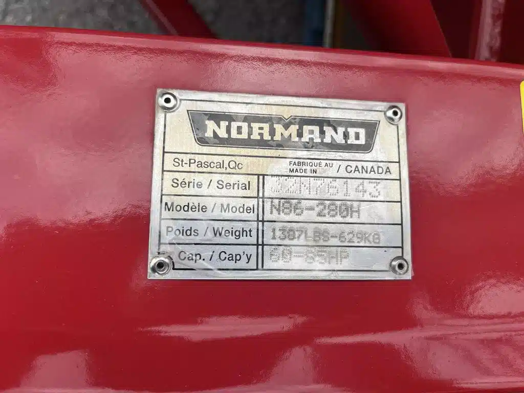 Gallery image 2 for 2022 Normand N86-280H Snow Blower