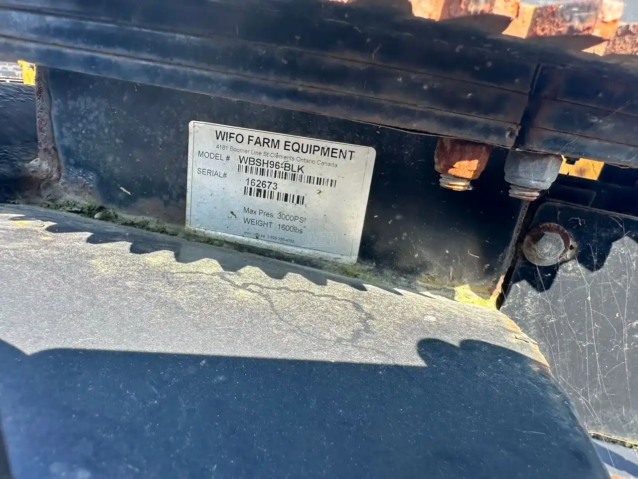 Gallery image 2 for Used 2016 Wifo WBSH96-BLK Snow Blower