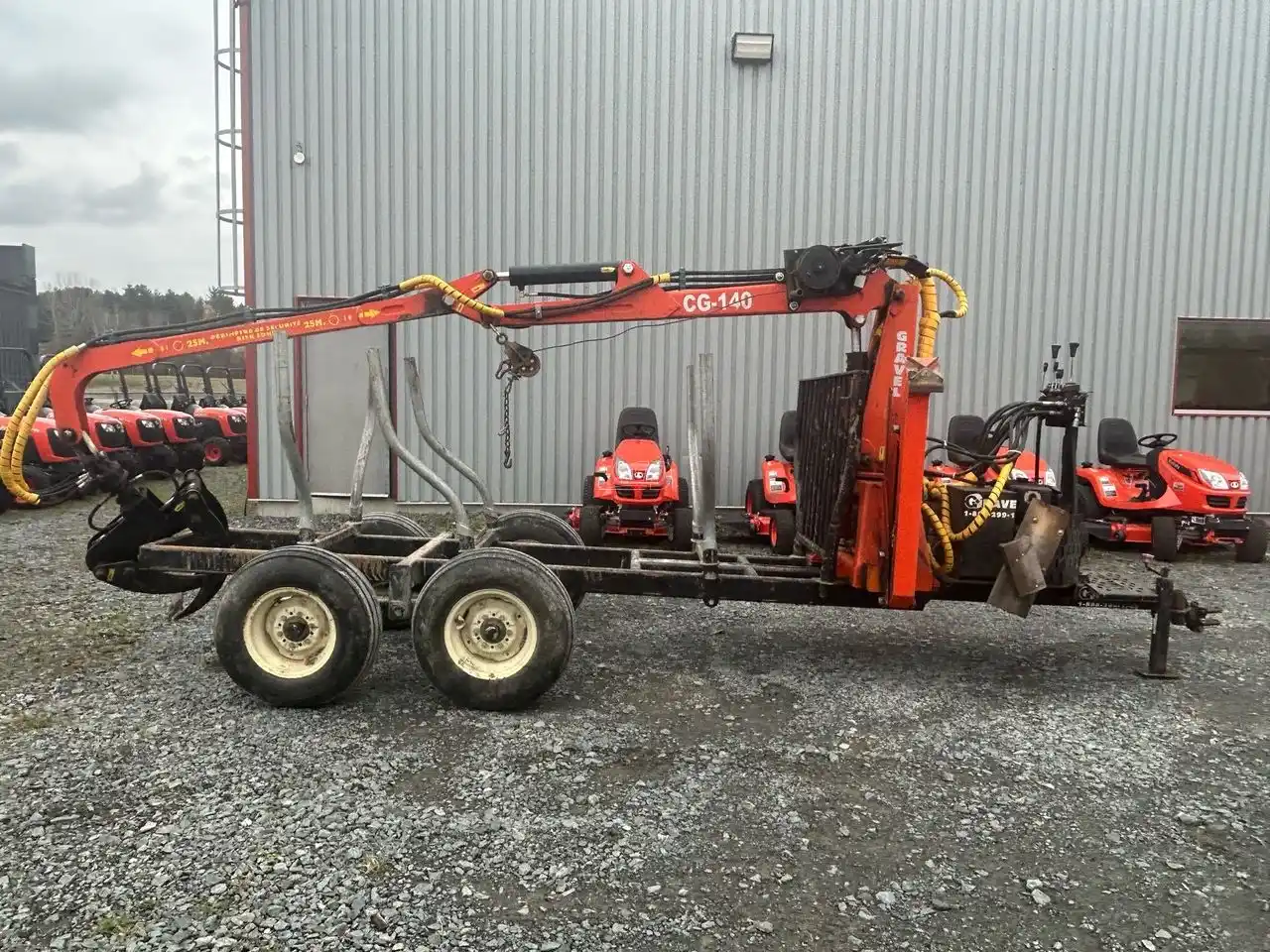 Gallery image 1 for Used 0000 Unspecified GRAVEL CG-140 Log Loader