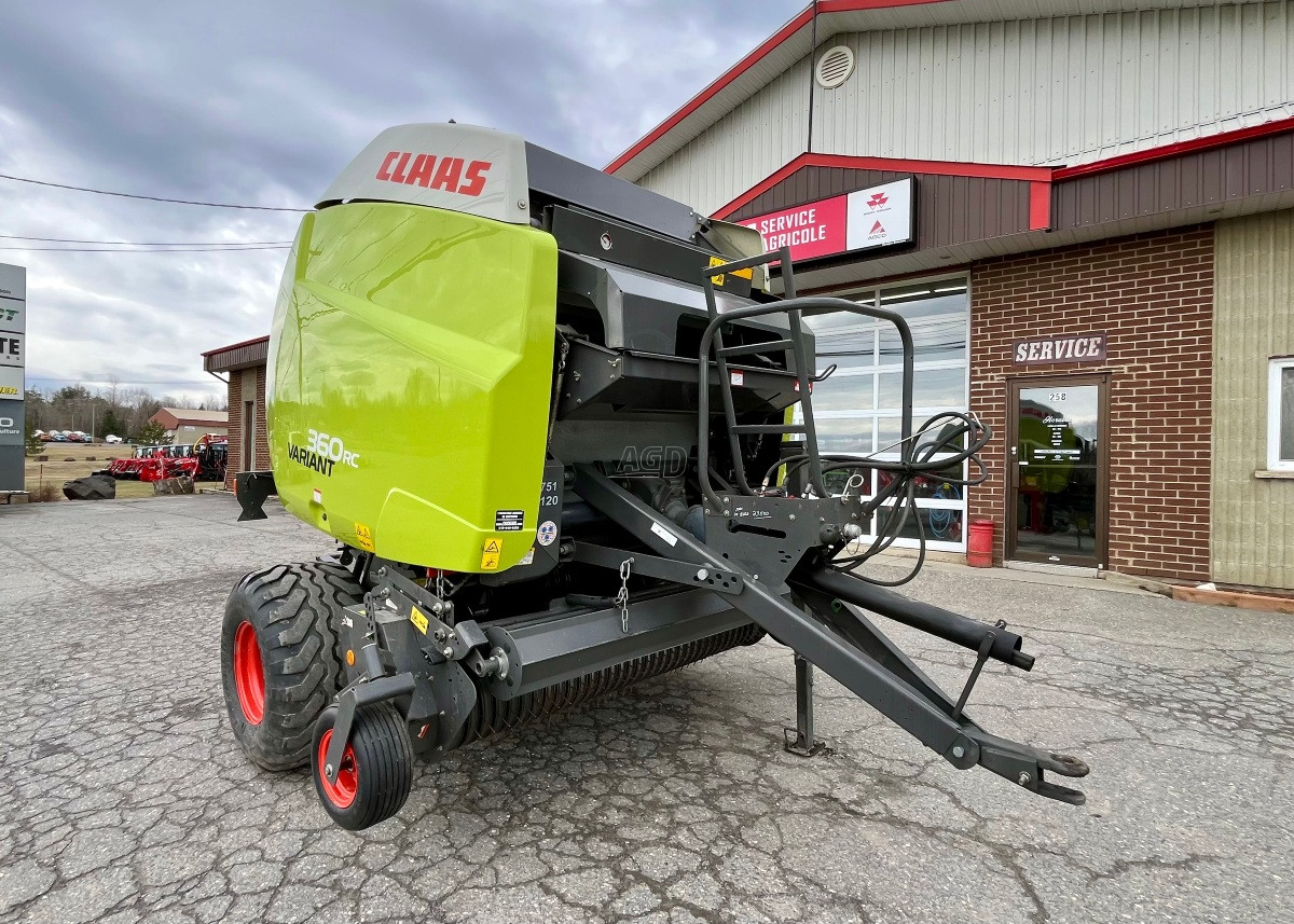Image for Used 2014 CLAAS VARIANT 360RC Round Baler