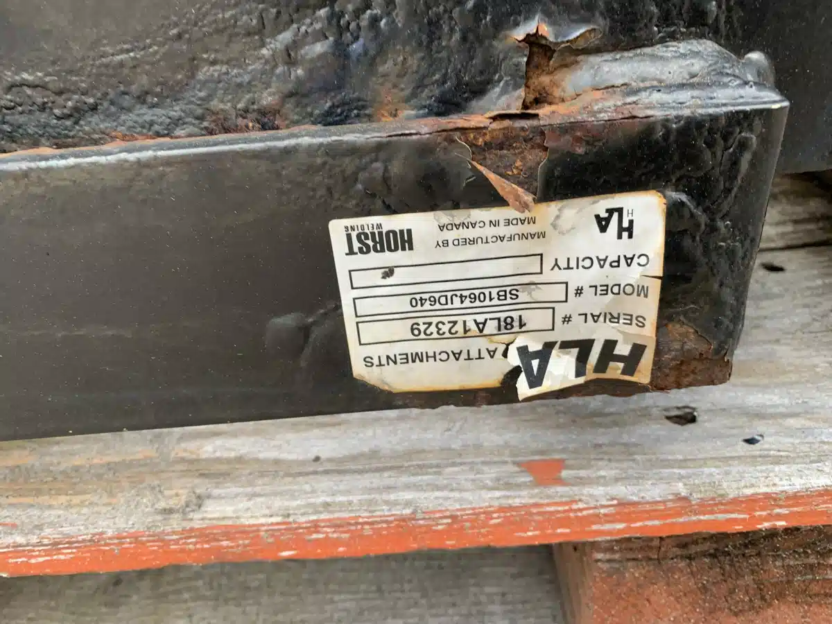 Gallery image 2 for Used 2018 HLA SB1064JD640 Attachment