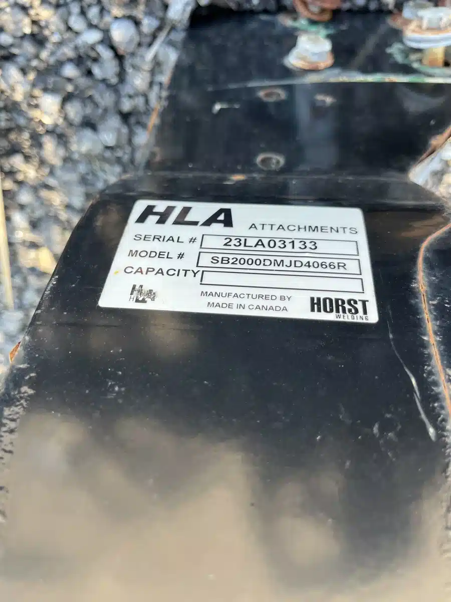 Gallery image 2 for Used 2023 HLA SB2000DMJD40 Attachment
