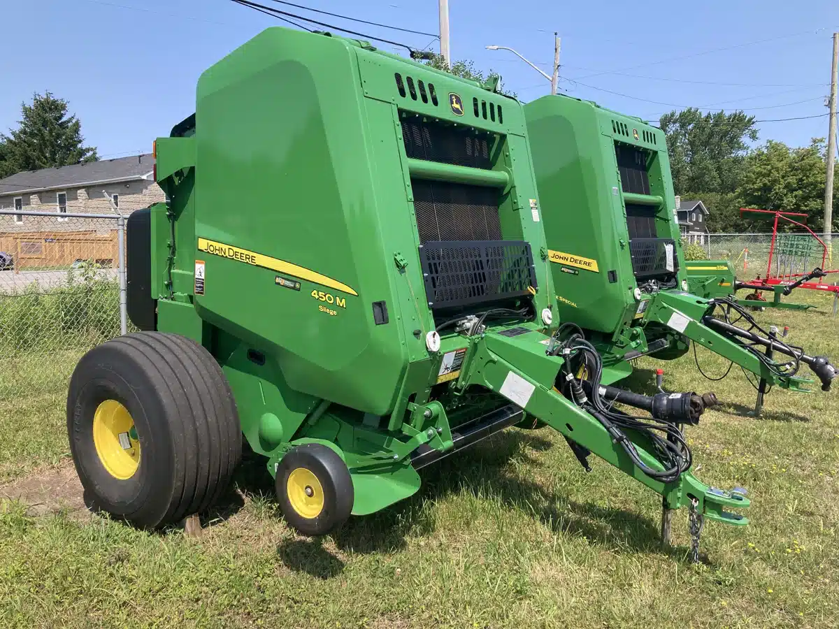 Gallery image 1 for Used 2023 John Deere 450M Round Baler