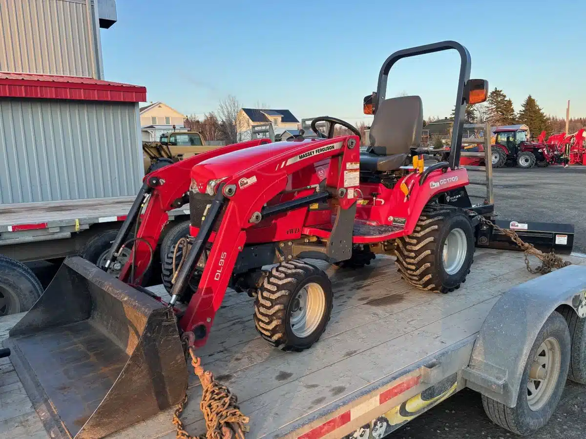 Gallery image 1 for Used 2017 Massey Ferguson GC1705 Tractor