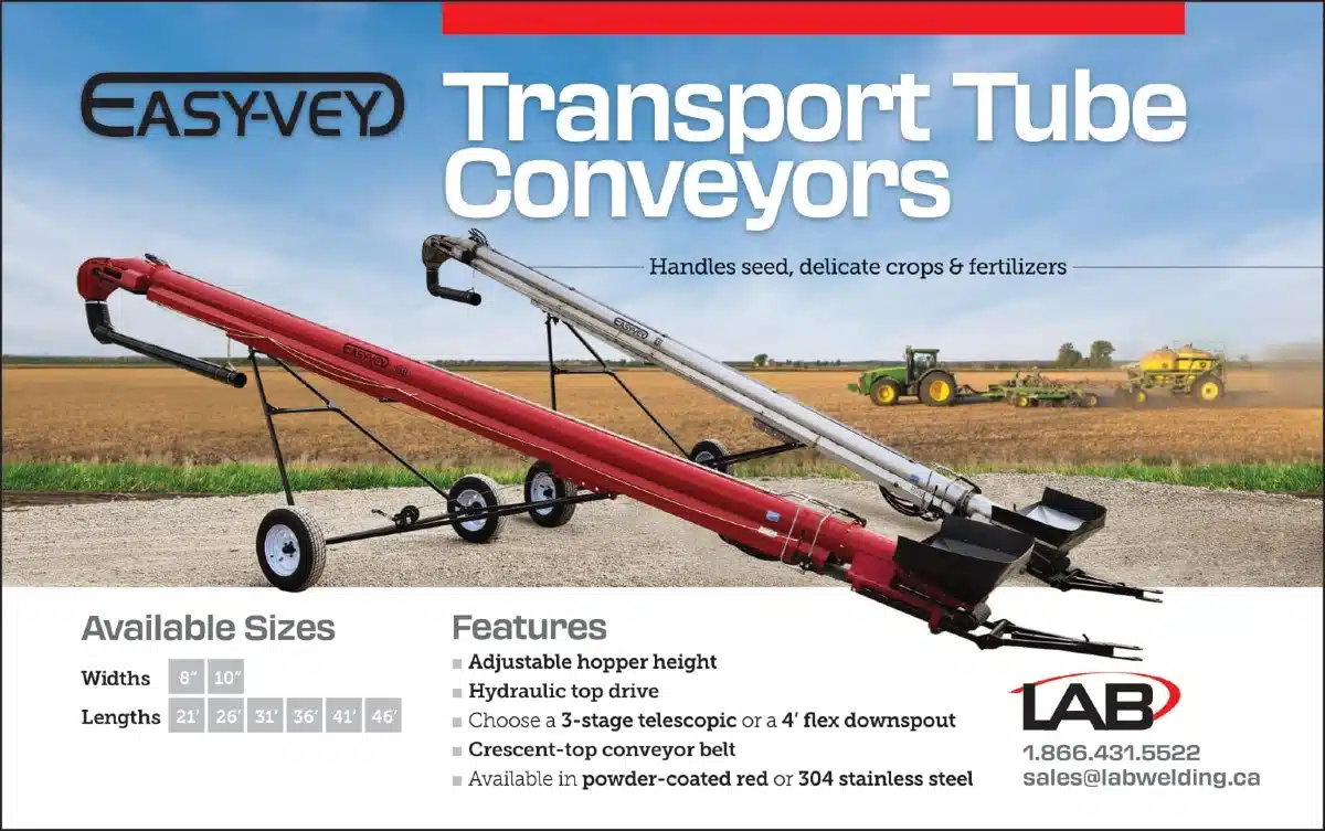New Easy-Vey 1031 Belt Conveyor