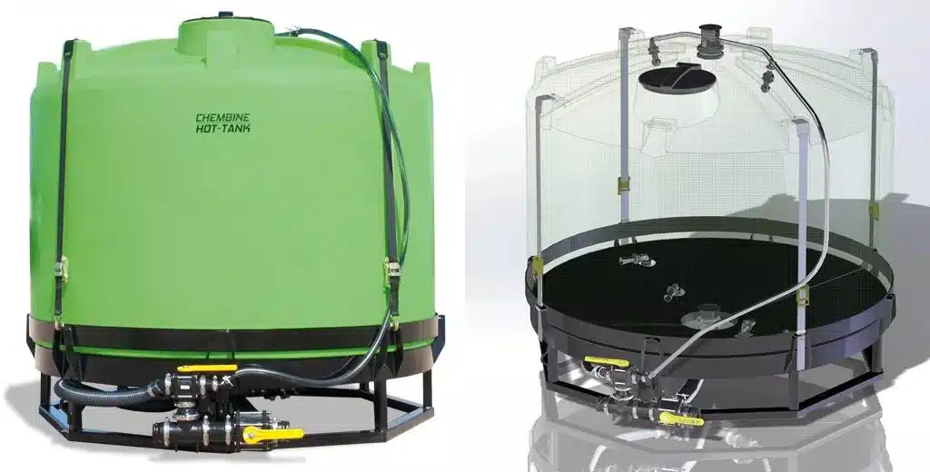 Gallery image 1 for New Freeform Plastics Chembine Hot 1,680USG Tank