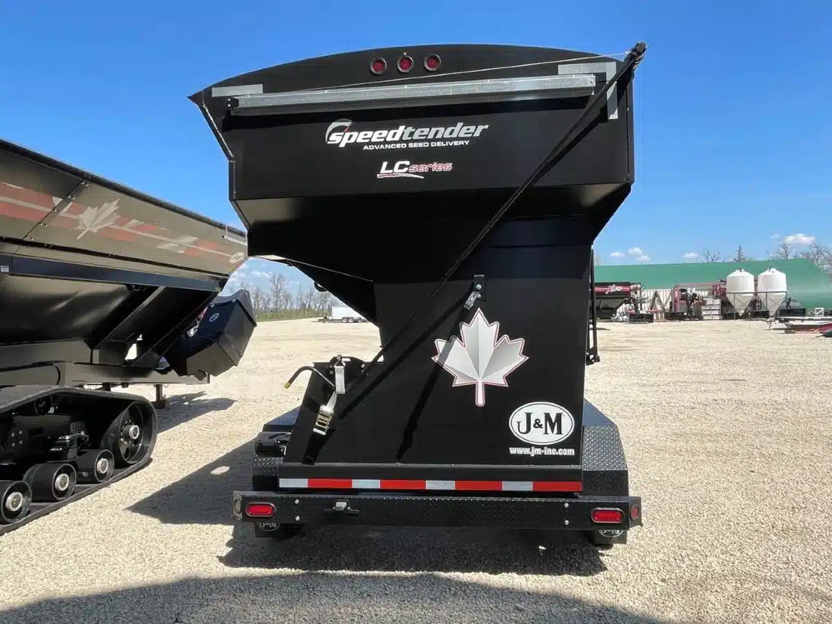 Gallery image 2 for New J&M LC390 Pintle Hitch Bulk Seed Tender Seed Tender