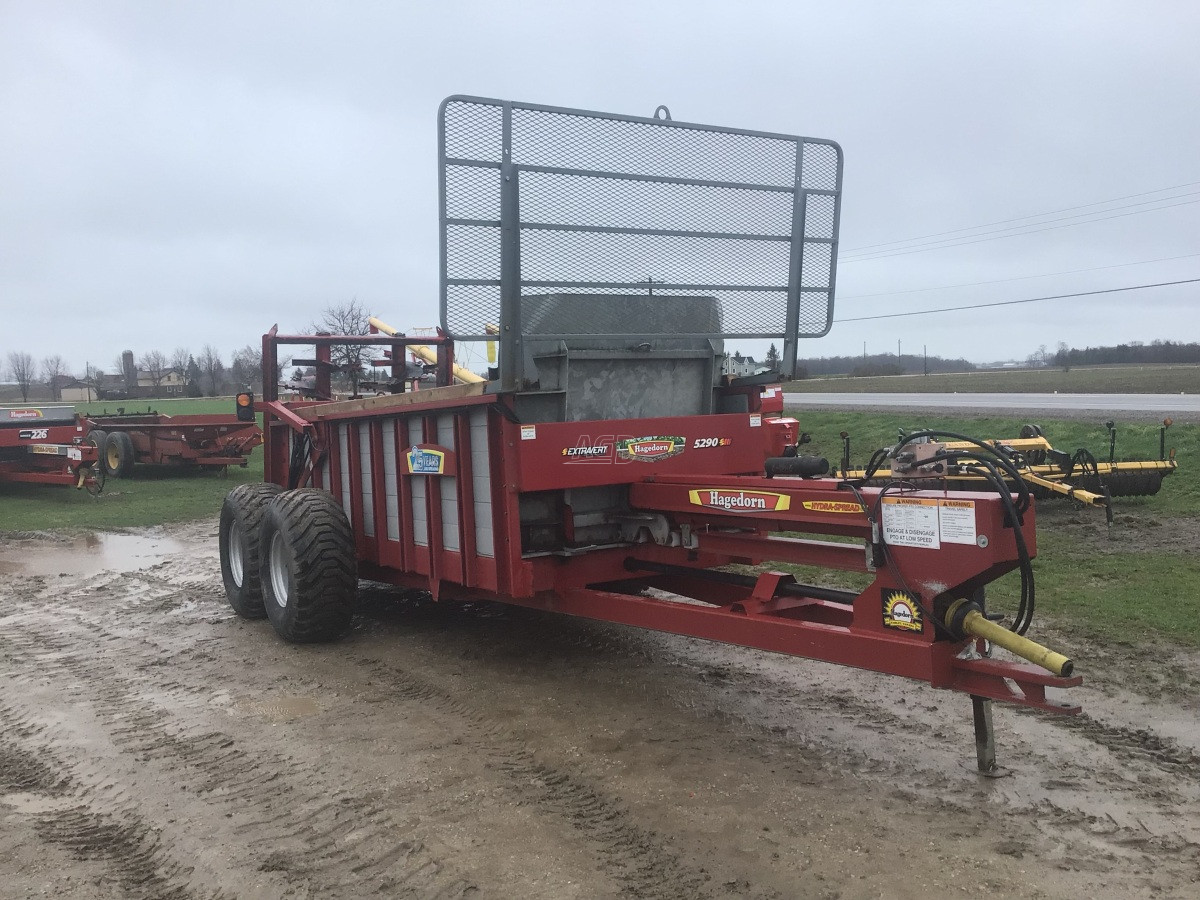 Gallery image 1 for Used Hagedorn HYDRA-SPREAD EXTRAVERT 5290 Manure Spreader