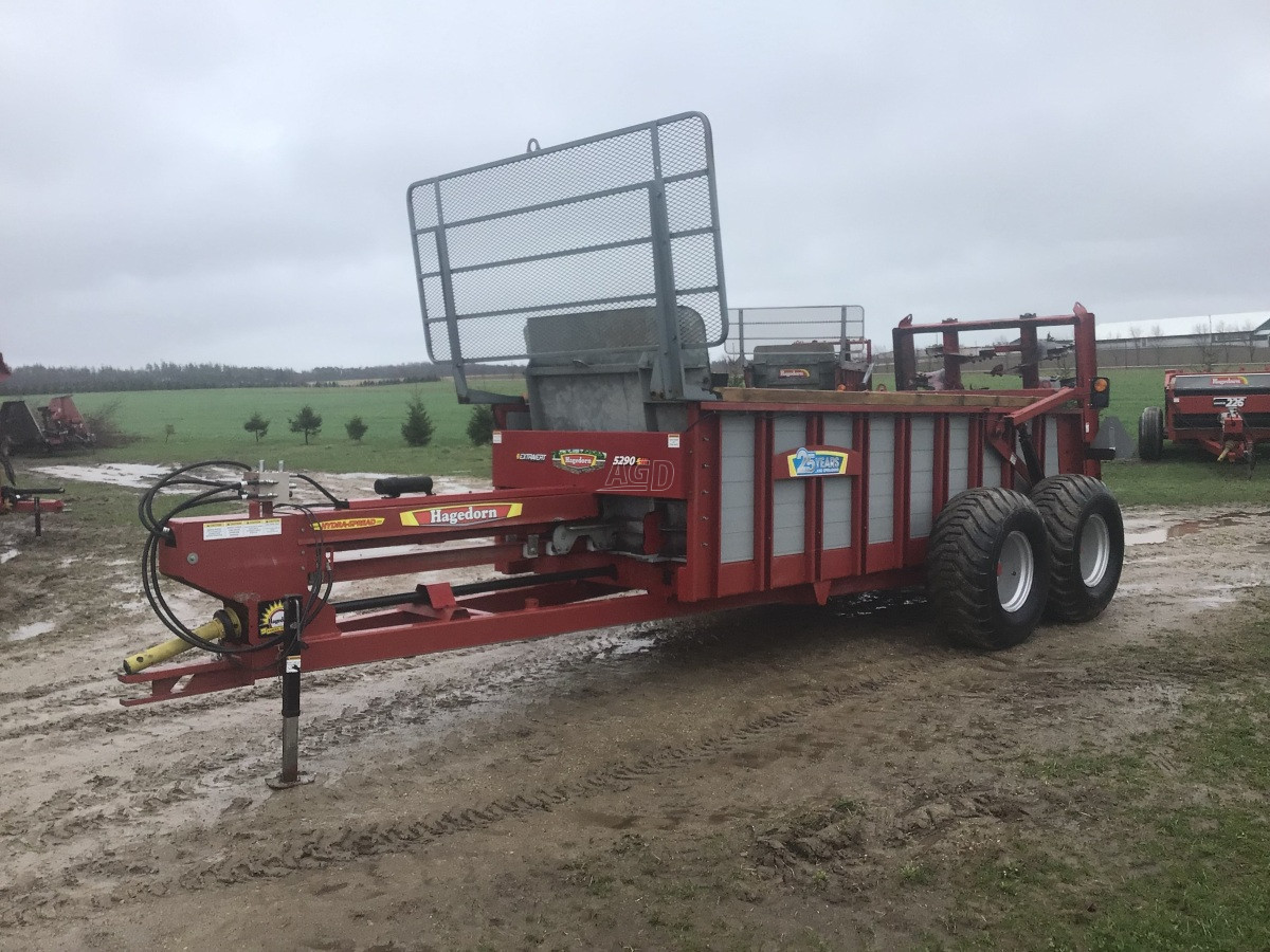 Gallery image 2 for Used Hagedorn HYDRA-SPREAD EXTRAVERT 5290 Manure Spreader