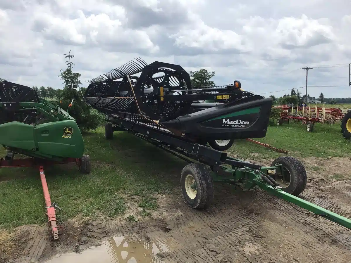 Gallery image 2 for Used 2018 MacDon FD75 Header - Flex Draper