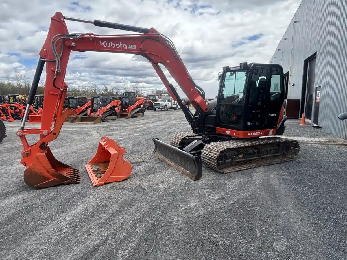 Photo de la Galerie 2 pour 2024 Kubota KX080-5 Excavatrice