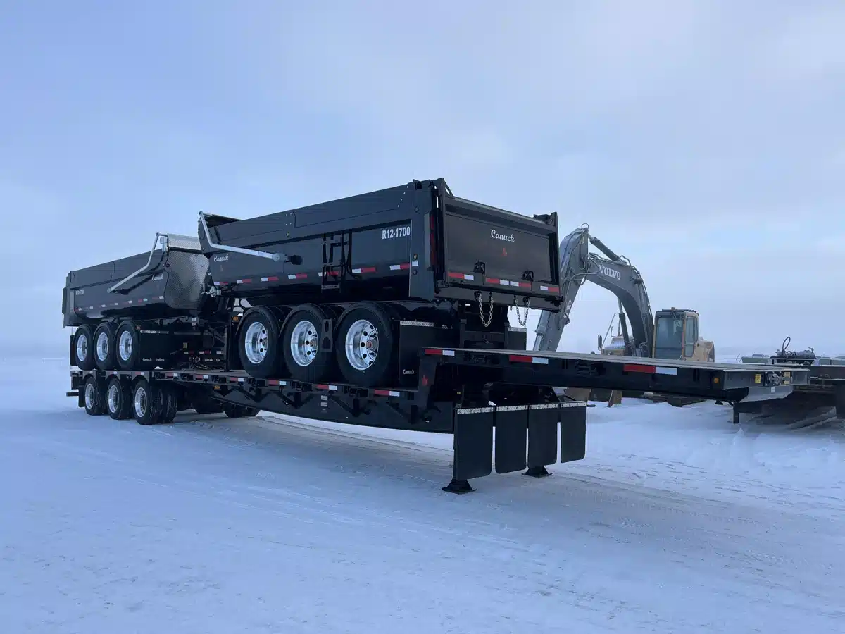 Gallery image 1 for New 2025 Canuck STEP DECK Trailer - Lowbed