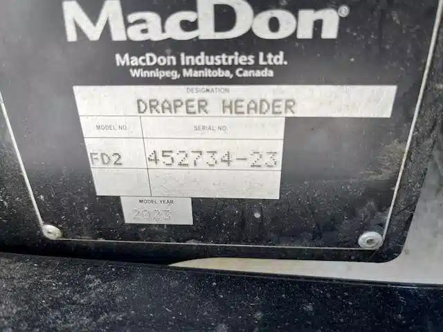 Gallery image 2 for 2025 MacDon FD235 Header - Flex Draper