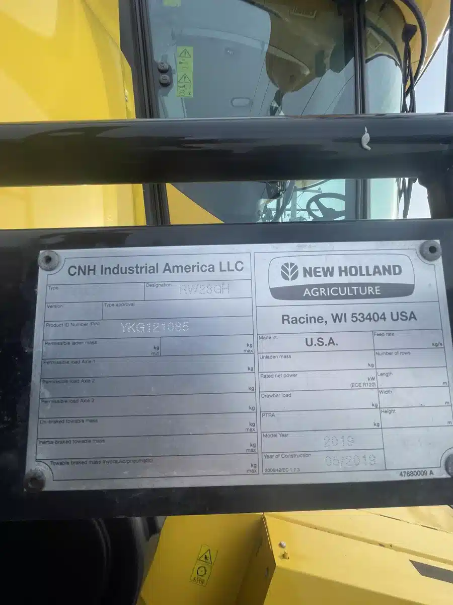 Gallery image 2 for 2019 New Holland CR8.90 Combine