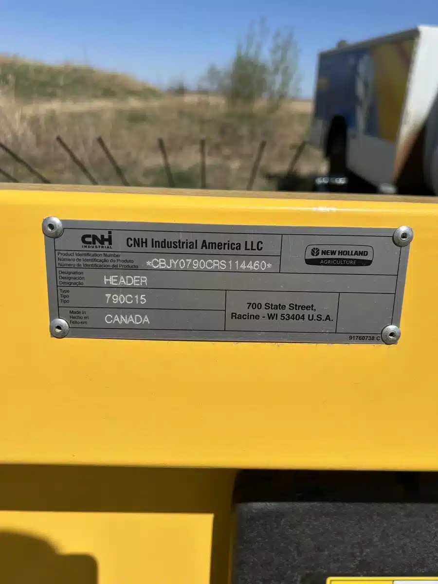 Photo de la Galerie 1 pour 2024 New Holland 790CP Nez - Ramasseur