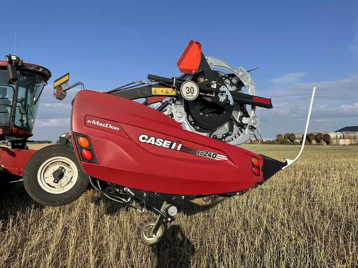 Used 2024 MacDon FD240 Header - Flex Draper