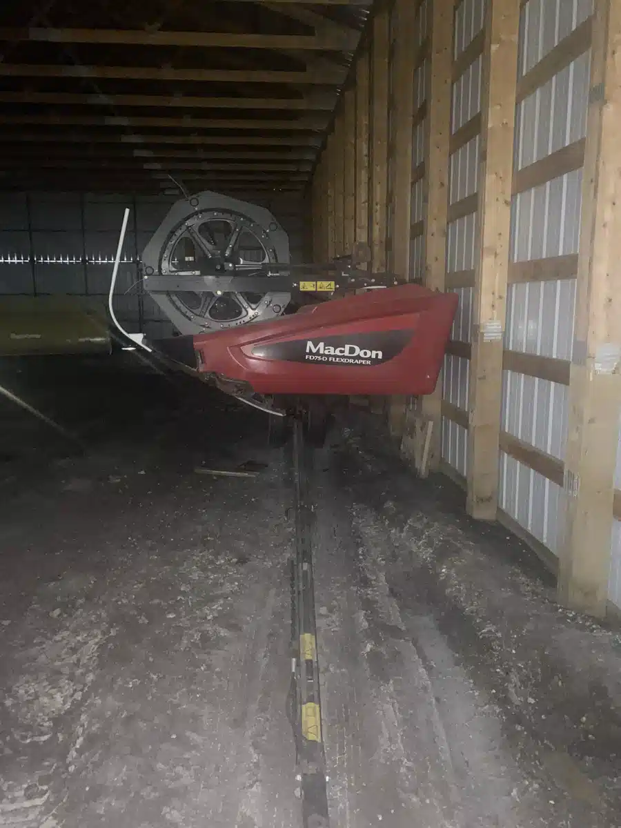 Used 2017 MacDon FD75 Header - Flex Draper