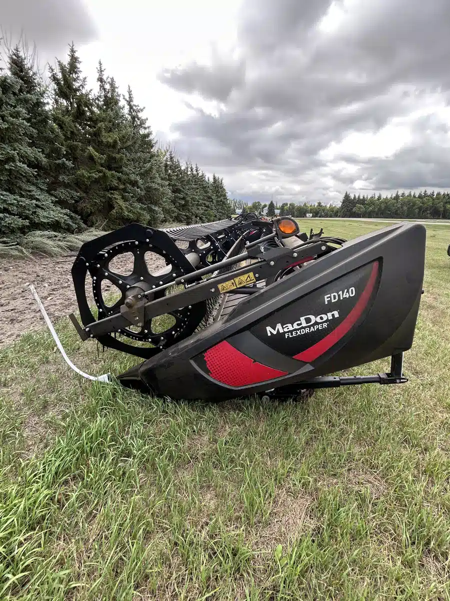 Used 2022 MacDon FD140 Header - Flex Draper