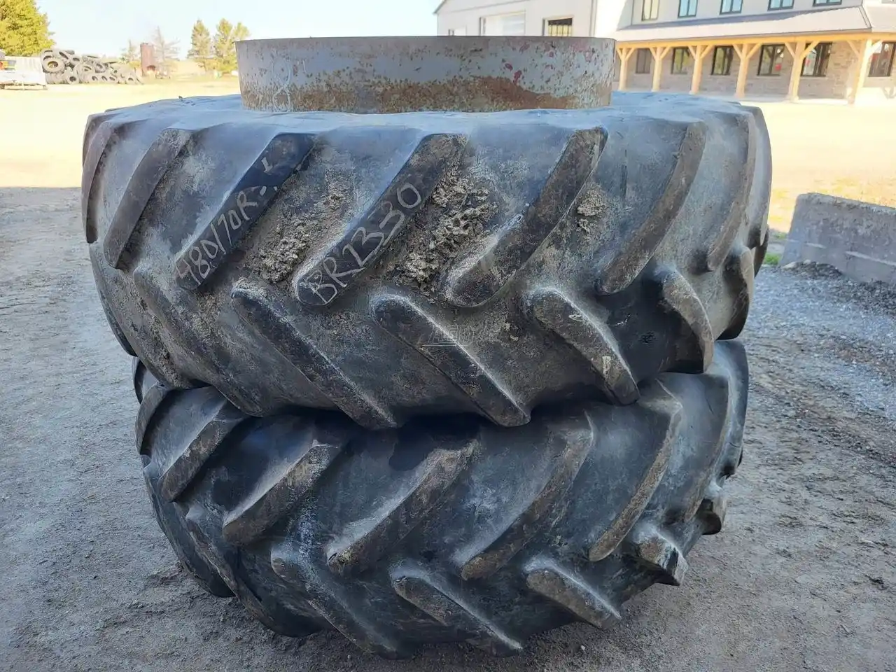 Gallery image 2 for Michelin 480/70R34 Tires & Rims