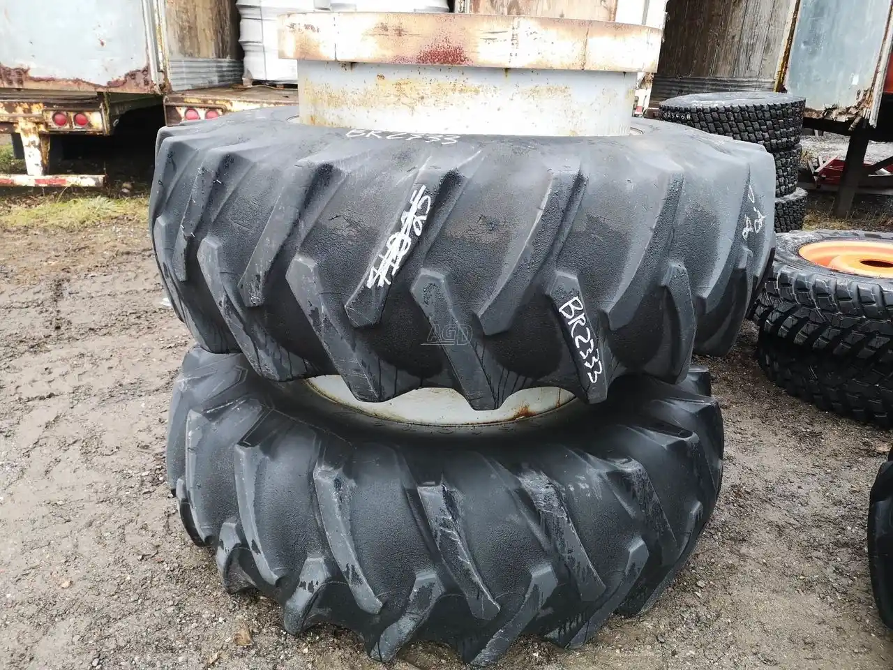 Gallery image 1 for Used Firestone 20.8X38 Tires & Rims