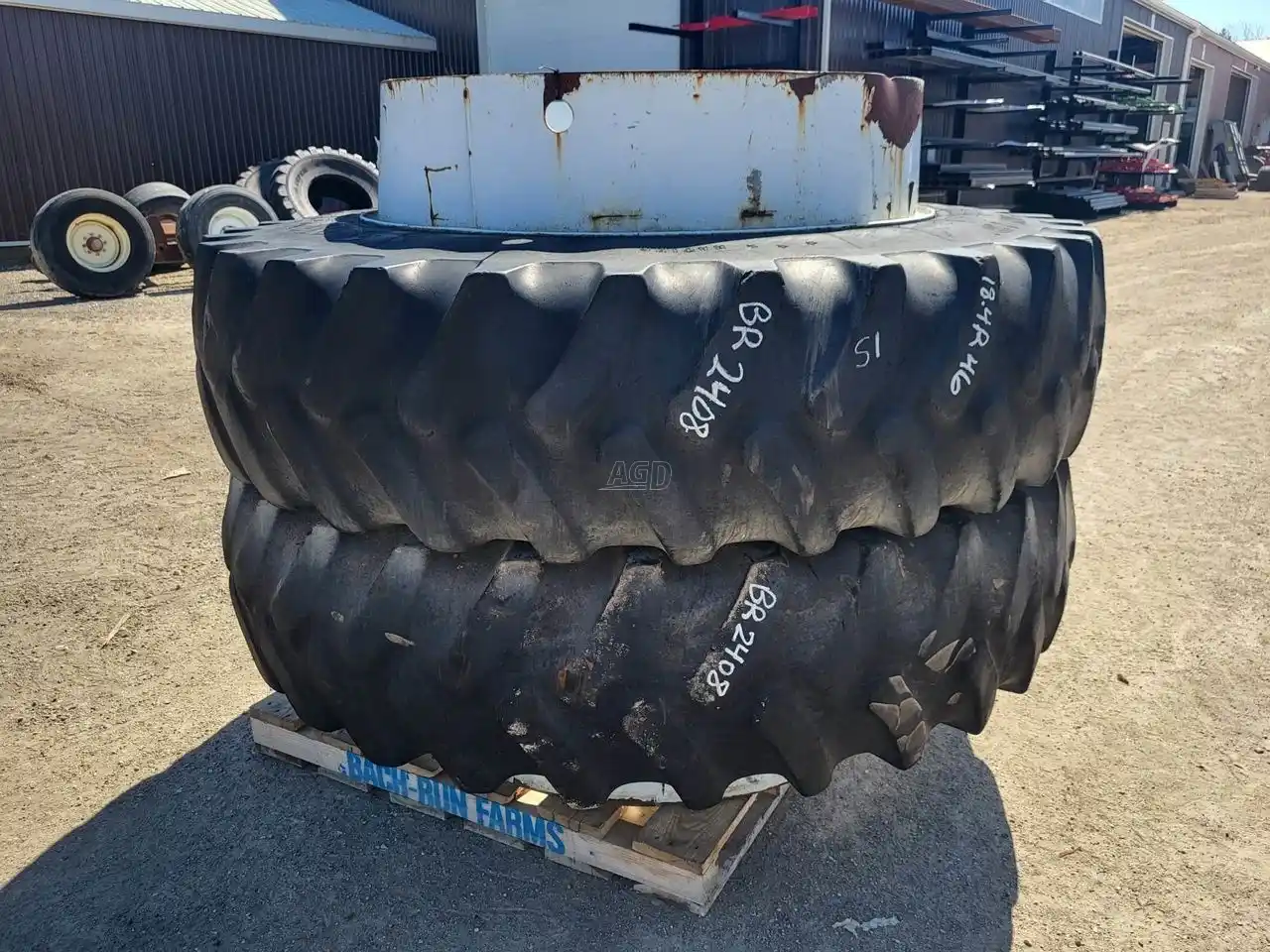 Gallery image 1 for Used Firestone 18.4X46 Tires & Rims