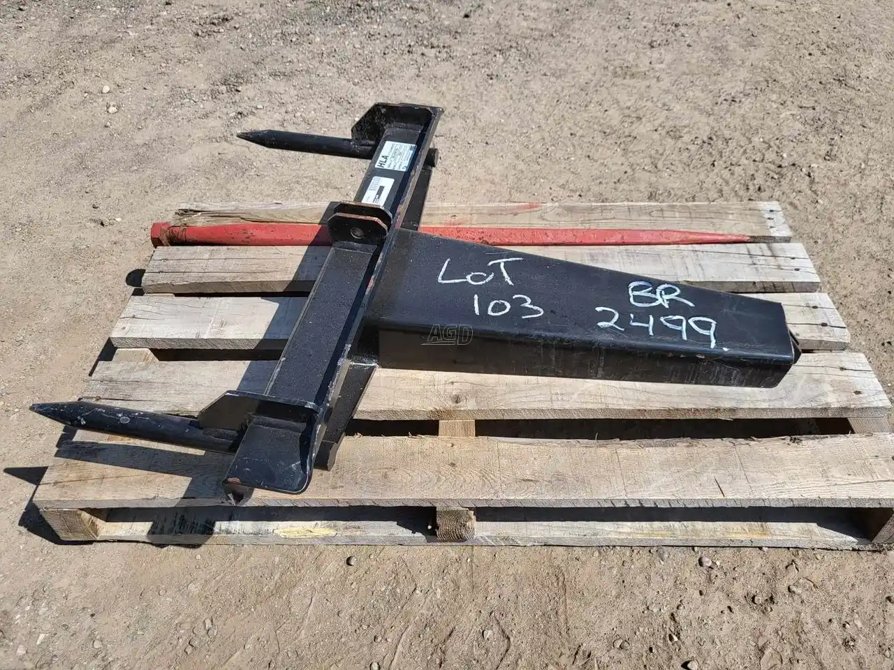 Gallery image 1 for Used 2020 HLA Attachments BS4039 Bale Spear