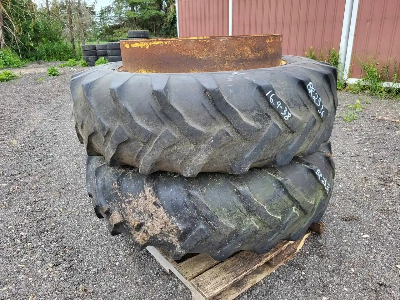 Gallery image 2 for Used Goodyear 16.9-38 Duals