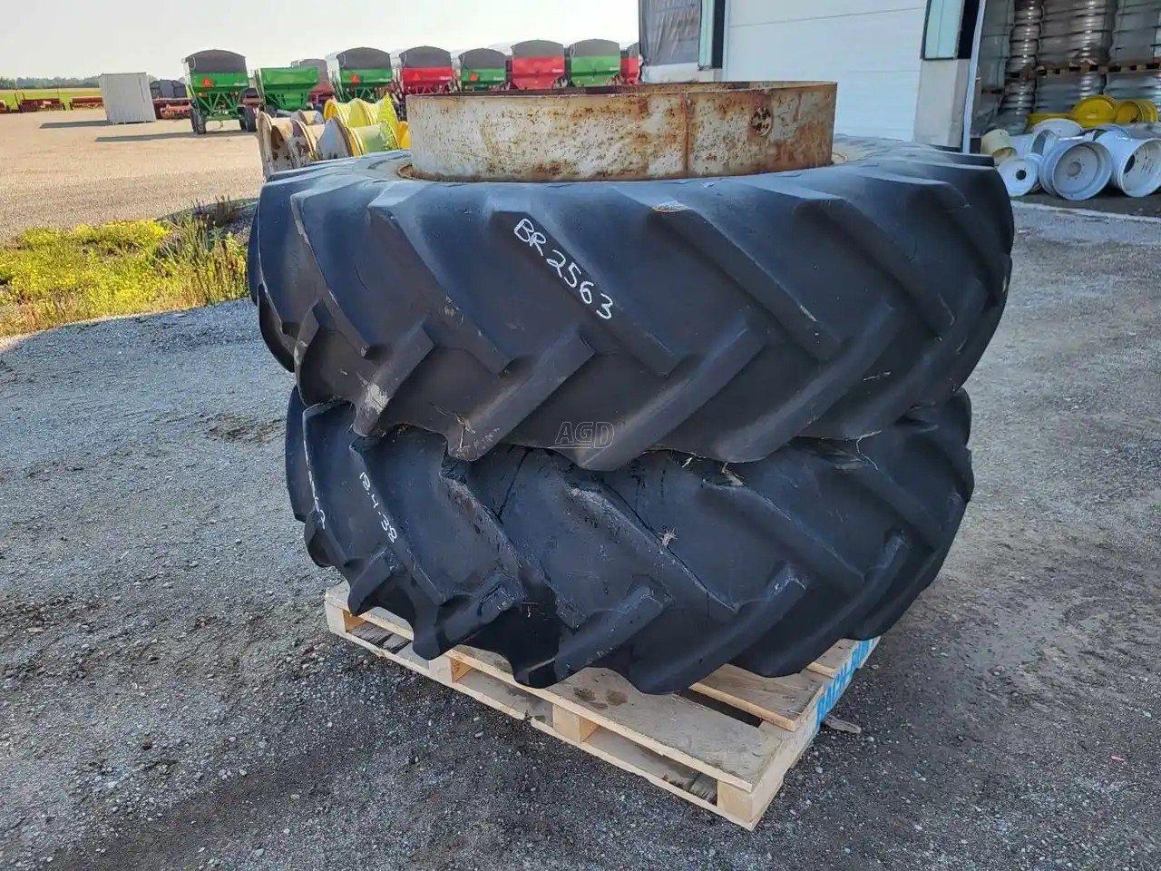 Gallery image 1 for Used Goodyear 18.4-38 Tires & Rims