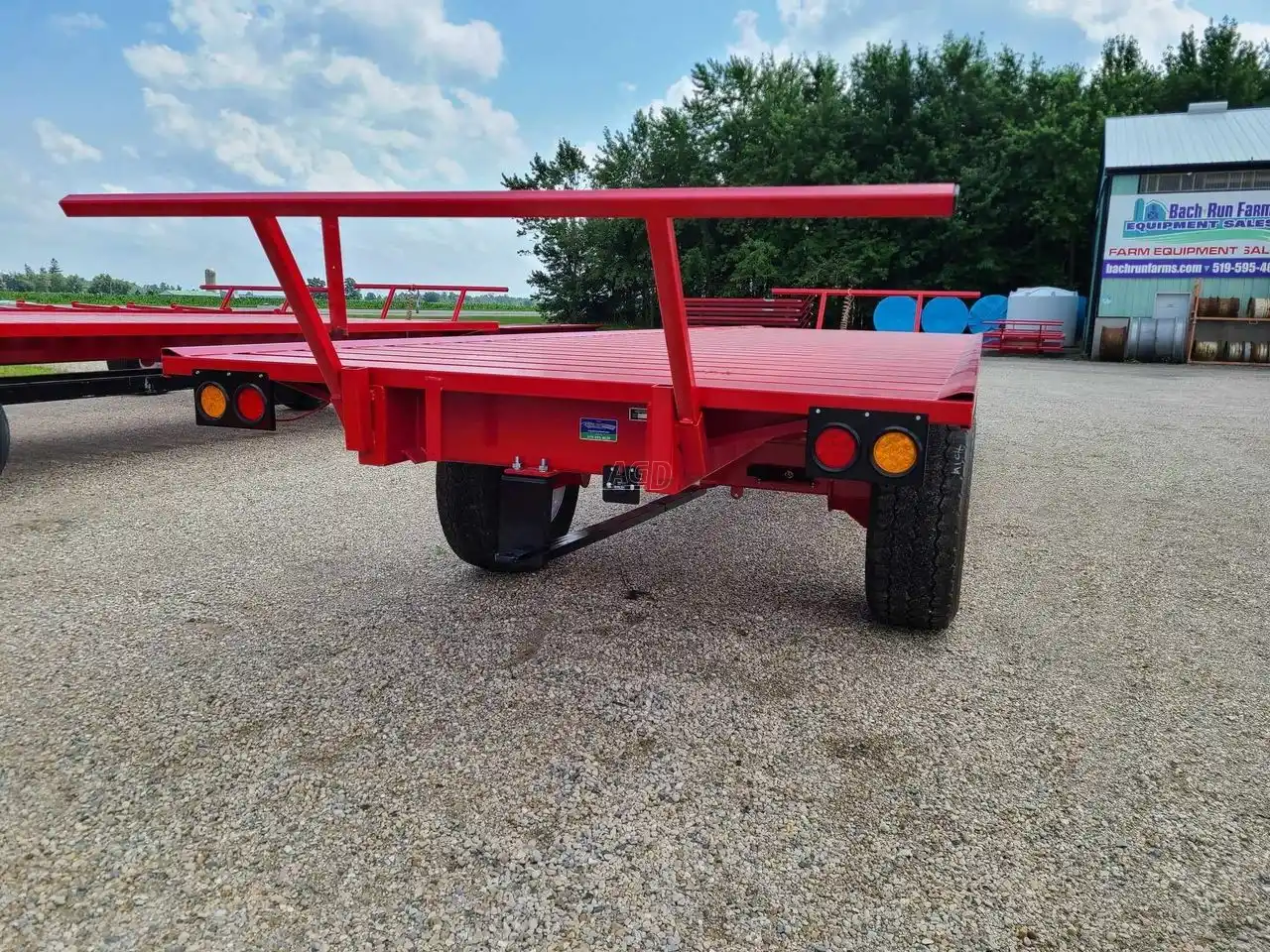 Gallery image 2 for New 2026 Bach Run 8.5x30 Bale Wagon