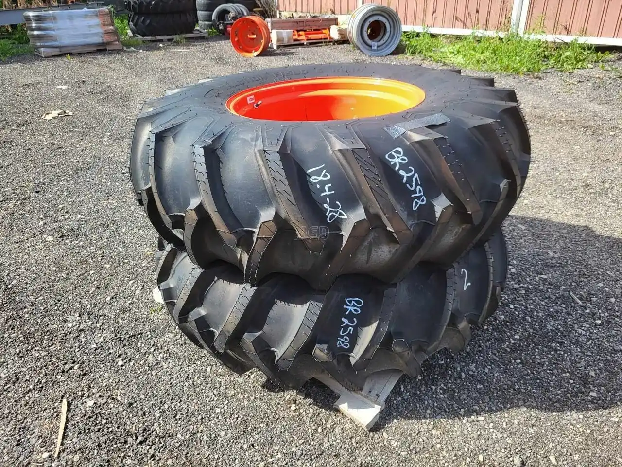 Gallery image 1 for New Firestone 18.4-28 Tires & Rims