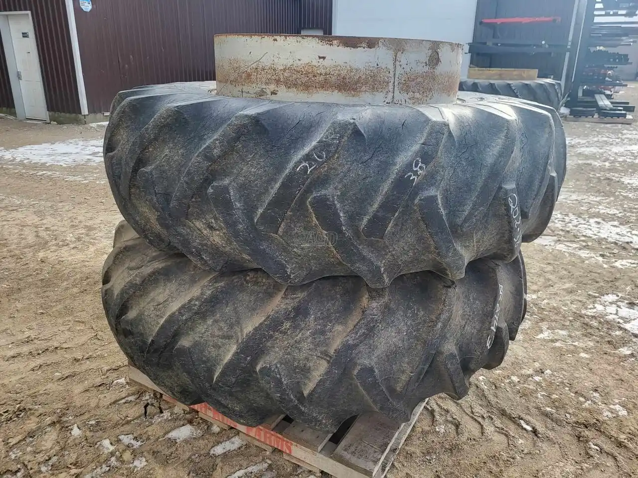 Gallery image 2 for Used Goodyear 20.8-38 Duals