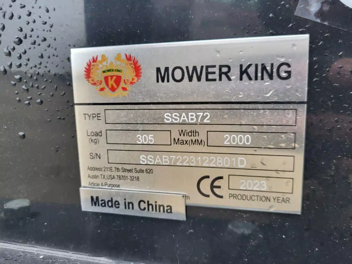 Gallery image 2 for New 2023 Unspecified SSAB72 Broom