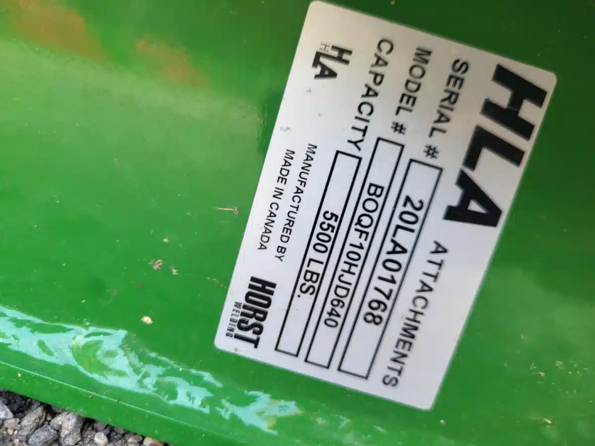 Gallery image 2 for Used 2020 HLA Attachments BOQF10HJD640 Adapter