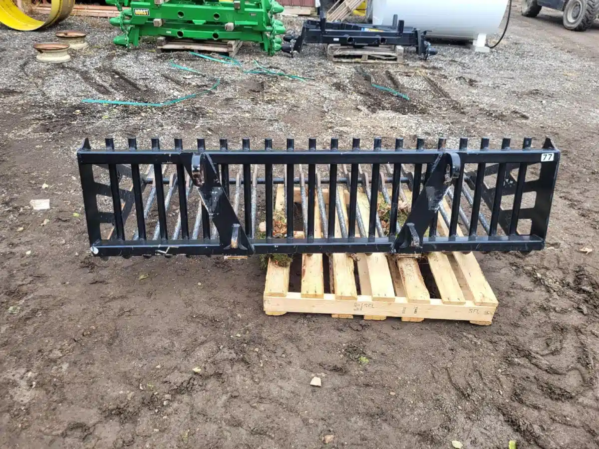 Gallery image 2 for Used HLA Attachments SFR77AO600 Stone Fork