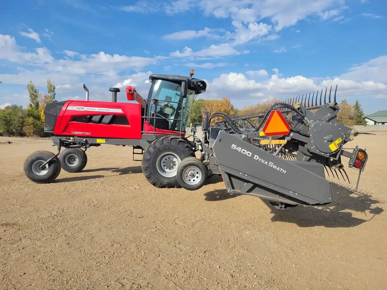 Gallery image 1 for New 2023 Massey Ferguson WR197 Windrower