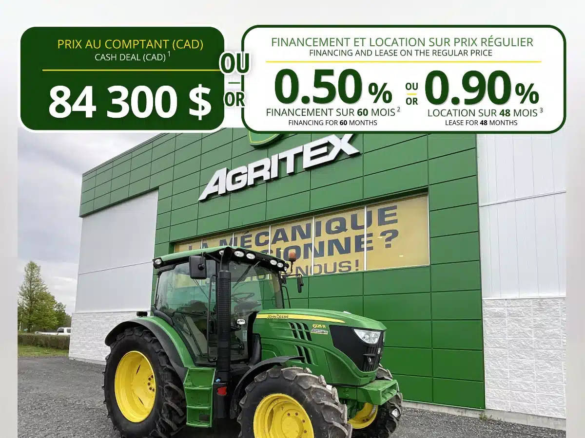 Gallery image 1 for 2015 John Deere 6125R Tractor