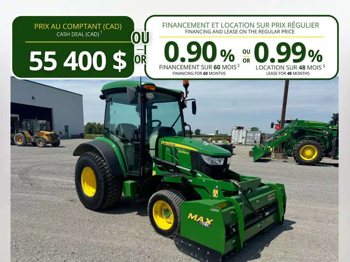 Gallery image 1 for 2019 John Deere 4066R Tractor