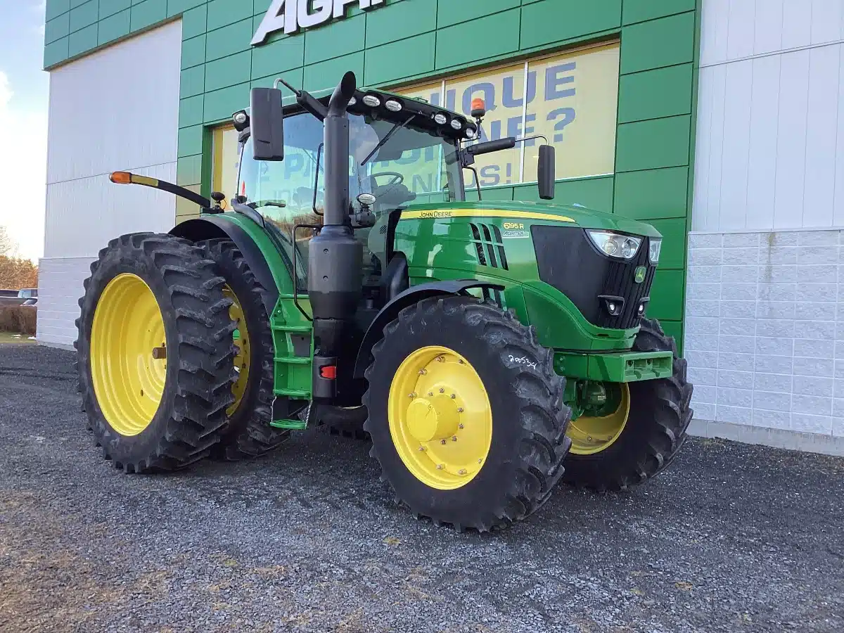 Used 2018 John Deere 6195R Tractor