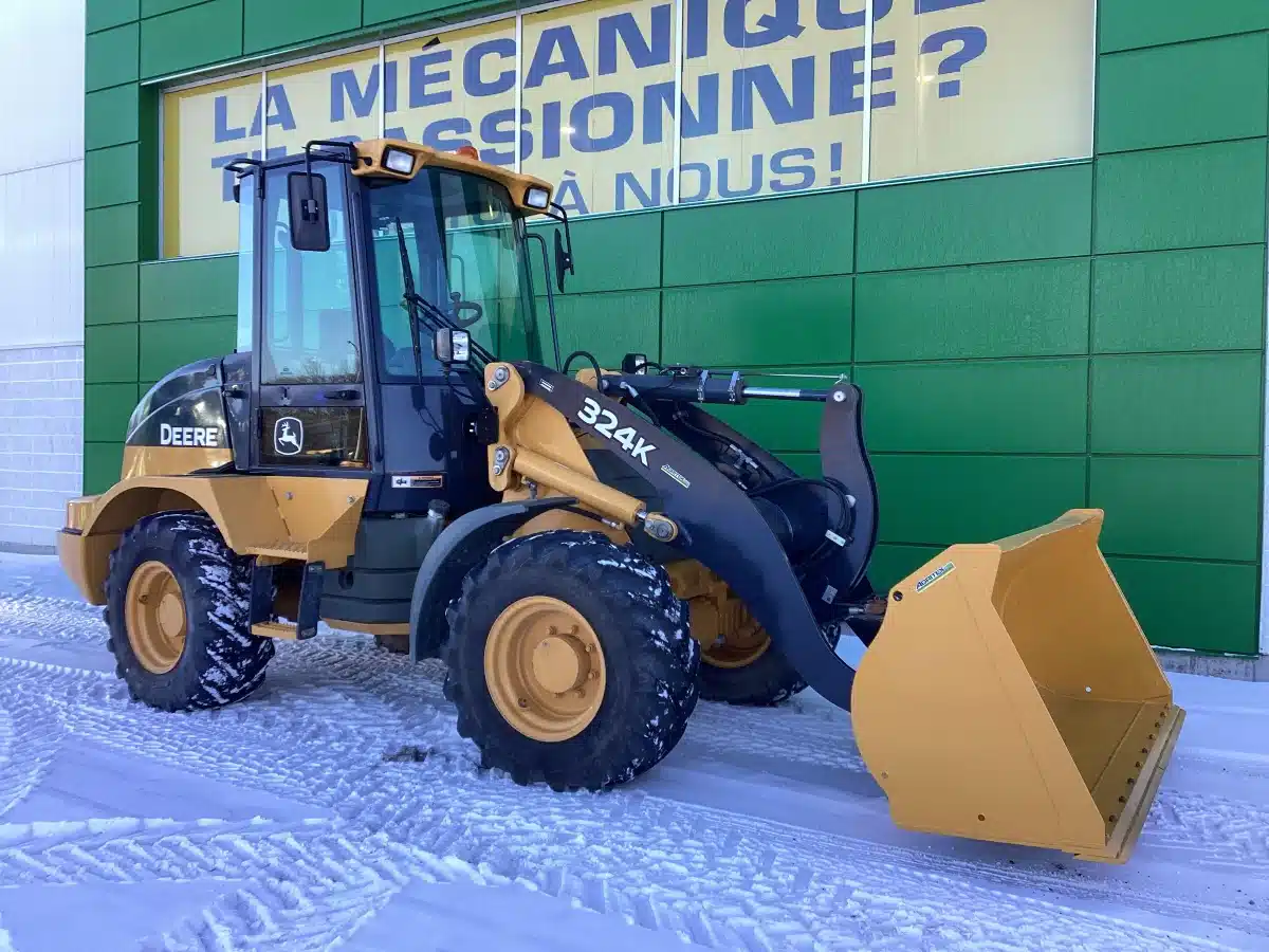 Used 2015 John Deere 324K Wheel Loader