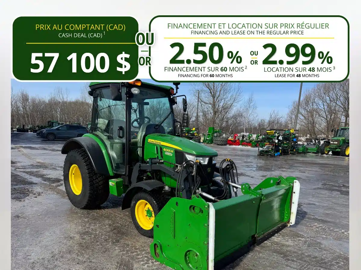 Gallery image 1 for 2021 John Deere 4066R Tractor