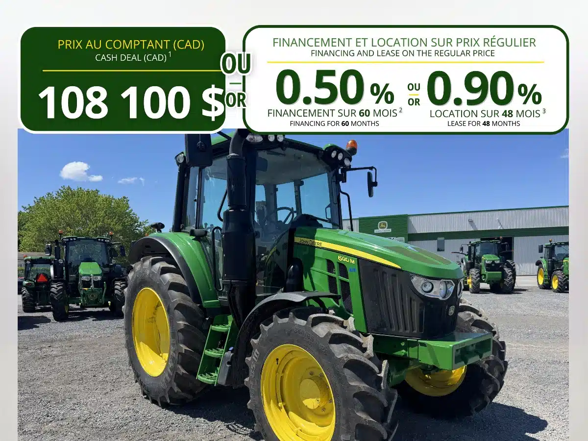 Photo de la Galerie 1 pour 2021 John Deere 6120M Tracteur