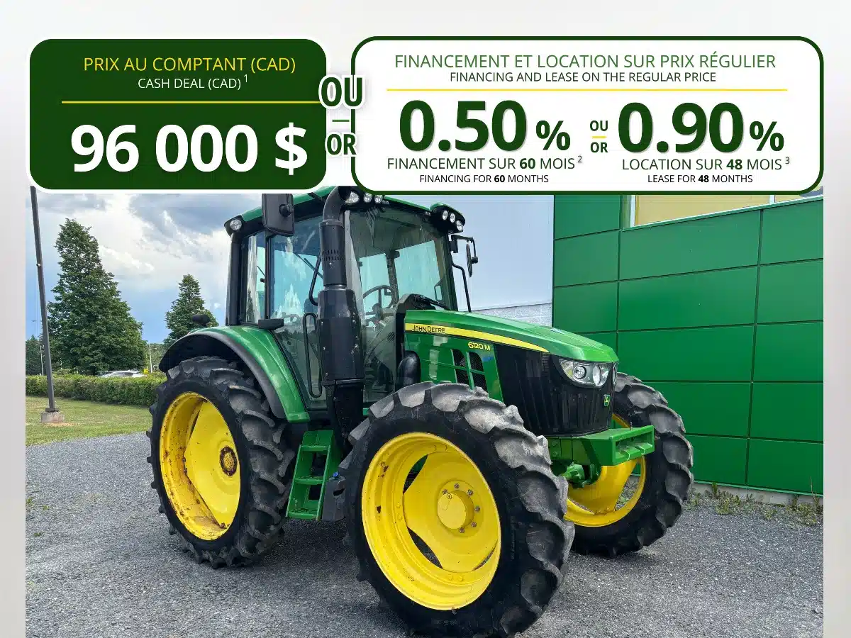 Photo de la Galerie 1 pour 2021 John Deere 6120M Tracteur