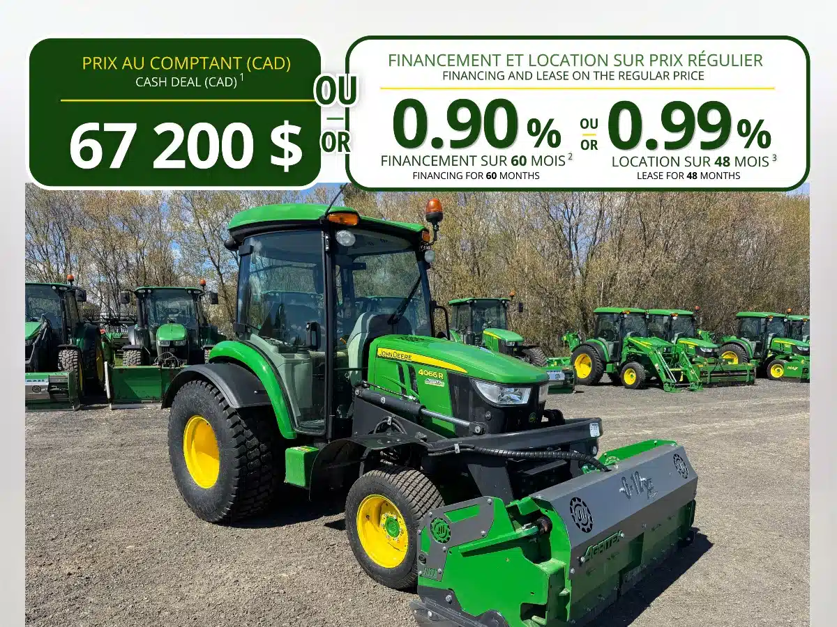 Photo de la Galerie 1 pour 2022 John Deere 4066R Tracteur