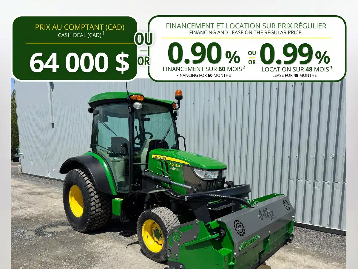 Photo de la Galerie 1 pour 2022 John Deere 4066R Tracteur