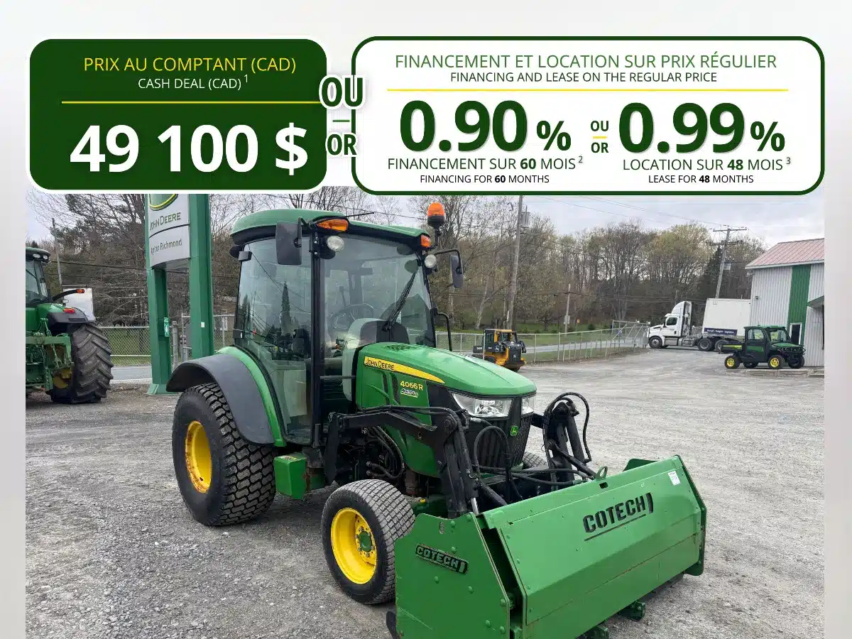 Gallery image 1 for 2019 John Deere 4066R Tractor