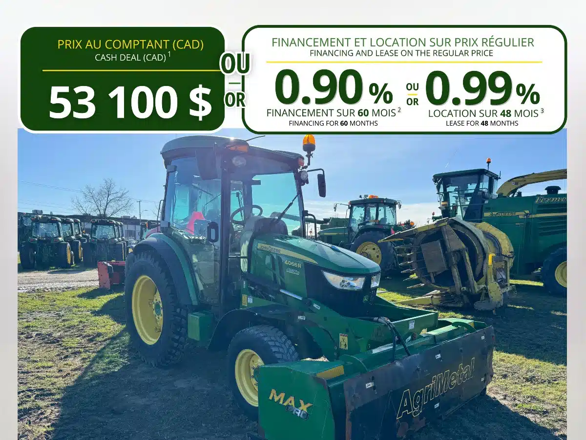 Gallery image 1 for 2019 John Deere 4066R Tractor